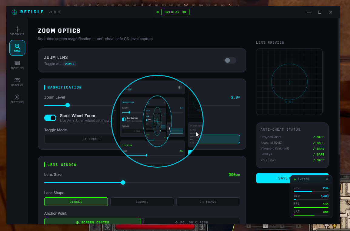 Reticle
